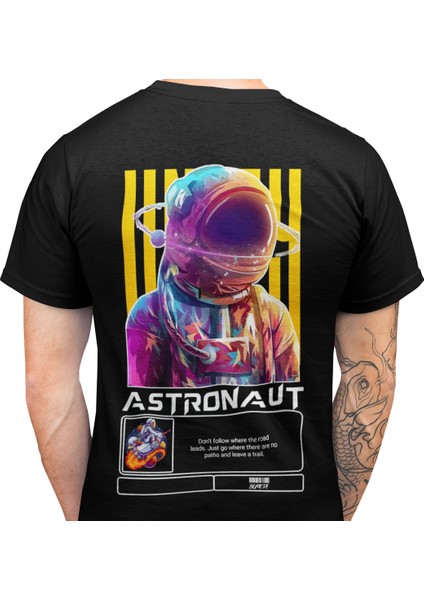 Astronot Astronaut Unisex Tişört T-Shirt modelleri
