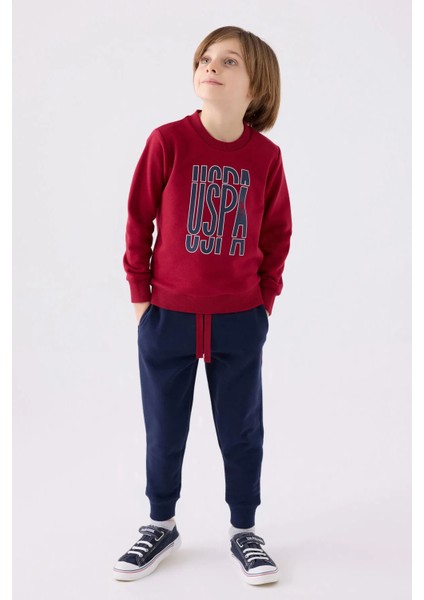 Bordo Erkek Çocuk Takım