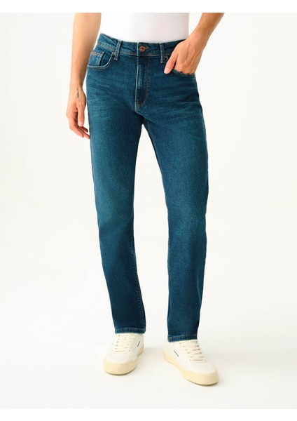Erkek Jean Pantolon Petrol LF2037019 Terrybrown Slim Fit fiyatları
