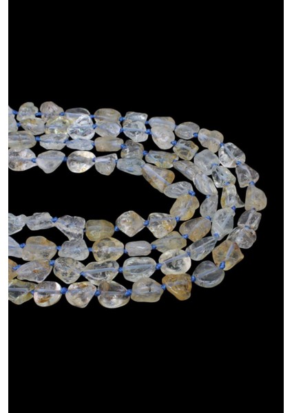 Şekilsiz Ham Topaz Taşı Dizi