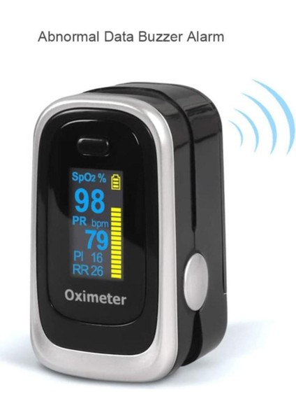 Pulse Oksimetre M170 Oksijen Satürasyon Ölçüm Cihazı Alarmlı modelleri