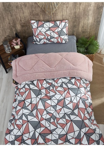 Geometrik Desen Tek Kişilik Uyku Seti