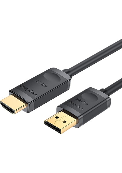 Veggieg 4K 30Hz Displayport To HDMI Dönüştürücü Kablo 1.5 Metre