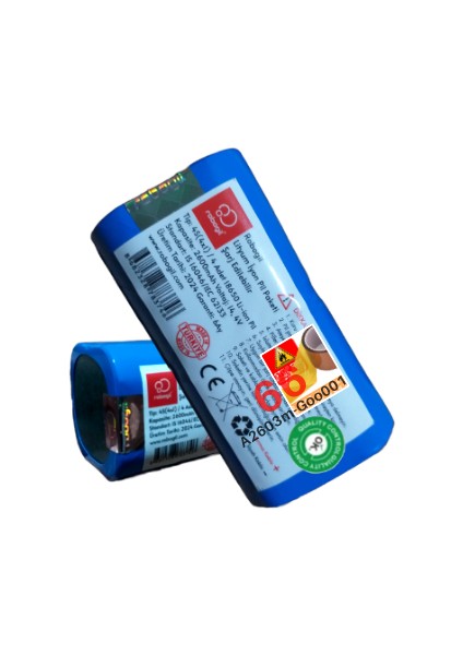 Goovid 380 2600MAH Uyumlu Batarya Robot Süpürge Pili A2603M-GOO001