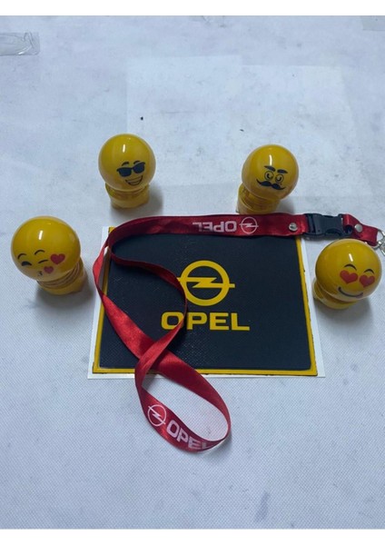 Kaydırmaz Ped, 4 Adet Zıpzıp Kafa, Ayna İpi Set Opel