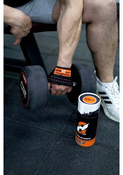 Fitness Sporcu Bilekliği Wrist Wraps Legend + Ağırlık Kaldırma Kayışı 8 Loop Lifting Straps Turuncu + Antrenman Dizliği Knee Wraps Elite 3'lü Paket fırsatları