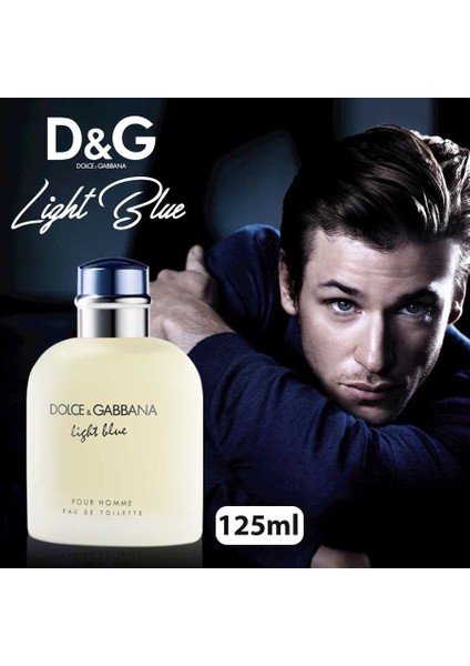 Light Blue Male Edt Erkek Parfümü 125 ml
