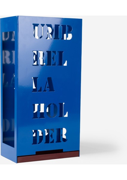 Mavi Metal Şemsiyelik - Çok Amaçlı & Dekoratif Organizer - Umbrella Holder fiyatları