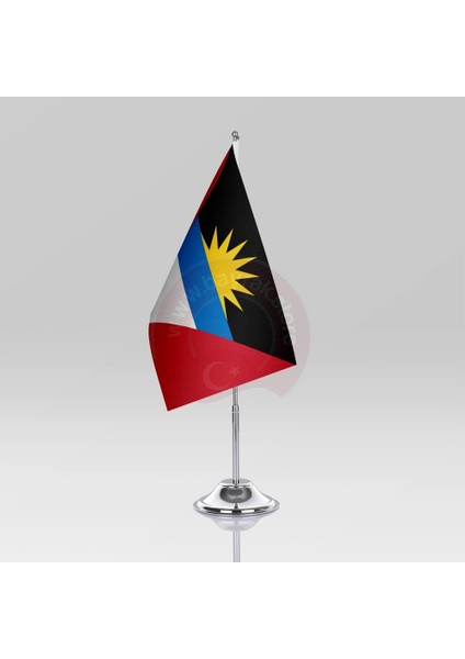 Antigua ve Barbuda Masa Bayrağı Direkli
