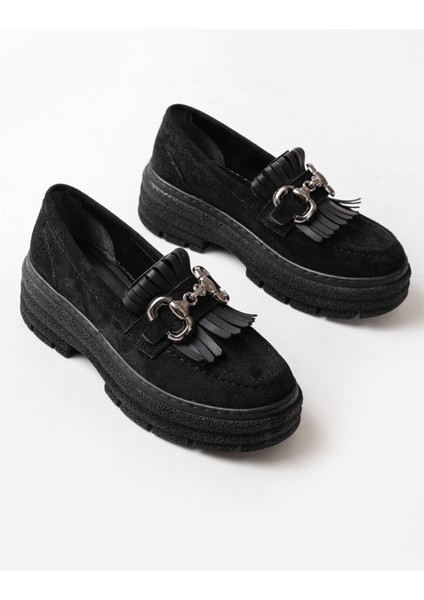 749-750 Tokalı Günlük Yüksek Tabanlı Loafer Ayakkabı indirimleri