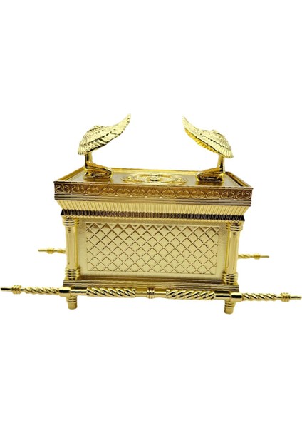 The Covenant Metal Crafts Çinko Alaşımlı Ev Altın Kutusu 9.5X3.5X6CM (Yurt Dışından)