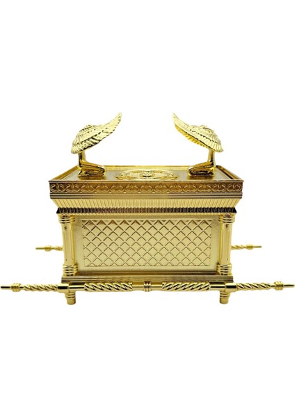 The Covenant Metal Crafts Çinko Alaşımlı Ev Altın Kutusu 9.5X3.5X6CM (Yurt Dışından)