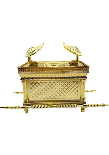 The Covenant Metal Crafts Çinko Alaşımlı Ev Altın Kutusu 9.5X3.5X6CM (Yurt Dışından)