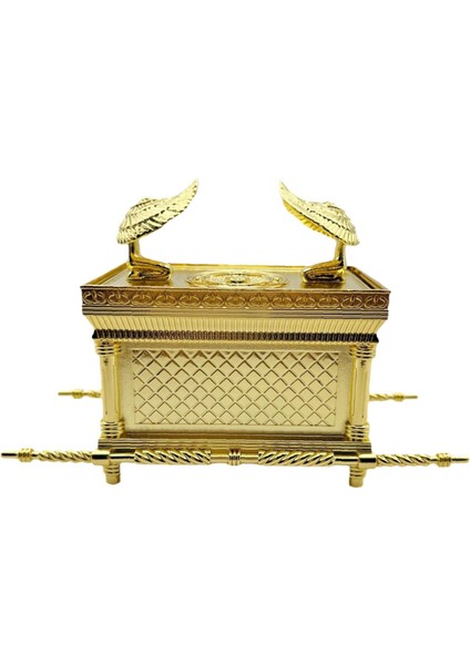 The Covenant Metal Crafts Çinko Alaşımlı Ev Altın Kutusu 9.5X3.5X6CM (Yurt Dışından)