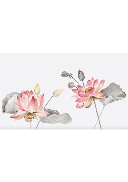 Sınıf Tv I Için Lotus Çıkartması Sticker (Yurt Dışından)