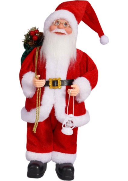 Noel Noel Baba Figürü Hediye Bebek Aksesuarları Oturma Odası Tatil Dekoru Kırmızı (Yurt Dışından) fırsatları