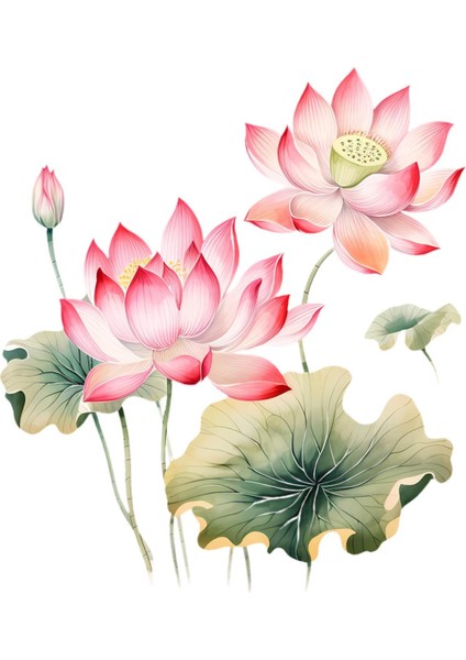 Lotus Stickerı Çıkarılabilir Çiçekler Çıkartması Tuvalet Mutfak B (Yurt Dışından) fiyatları