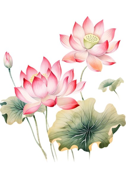 Lotus Stickerı Çıkarılabilir Çiçekler Çıkartması Tuvalet Mutfak B (Yurt Dışından) modelleri