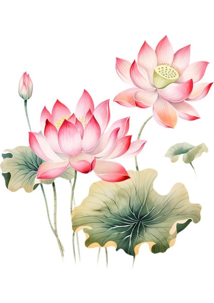 Lotus Stickerı Çıkarılabilir Çiçekler Çıkartması Tuvalet Mutfak B (Yurt Dışından) fırsatları