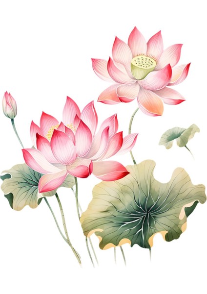 Lotus Stickerı Çıkarılabilir Çiçekler Çıkartması Tuvalet Mutfak B (Yurt Dışından) indirimleri