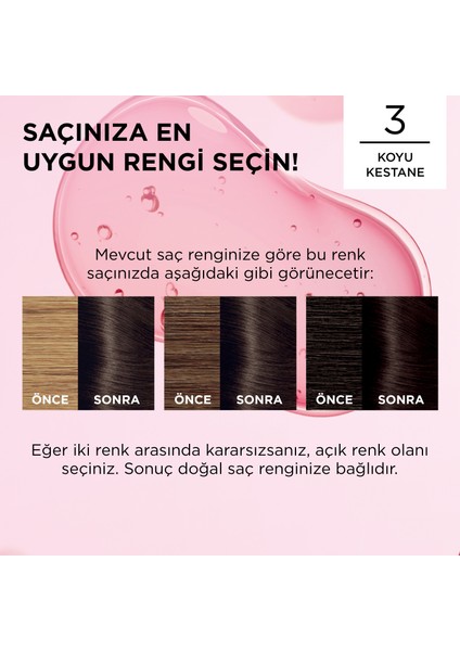 L'Oréal Paris Excellence Creme Saç Boyası - 3 Koyu Kestane