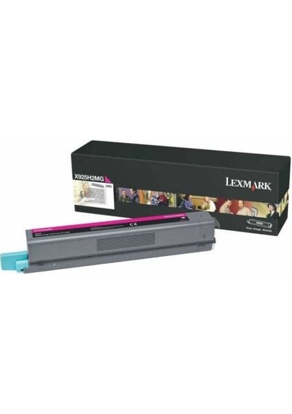 X925H2MG Kırmızı Magenta Orjinal Toner X925DE