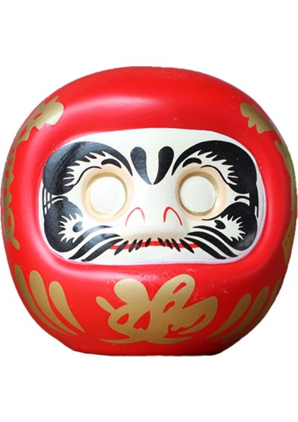 Japon Daruma Süsü Şanslı Işi Churinga Kırmızı (Yurt Dışından)