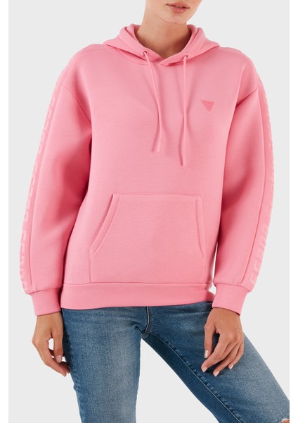 Kadın Brenda Hooded Kapüşonlu Sweatshirt - Fuşya fiyatları