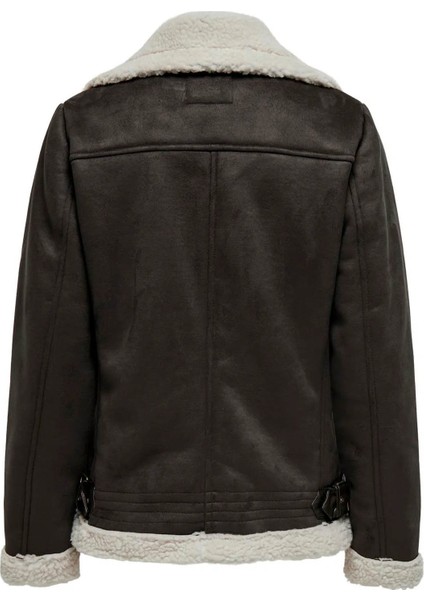 Kadın Mont Kahverengi 15304775 Onlnewdıana Avıator fırsatları