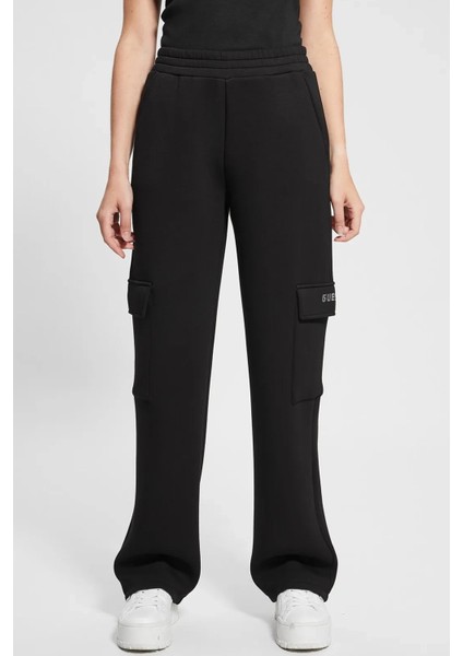 Kadın Cecilia Aktif Regular Fit Scuba Eşofman Altı - Siyah fiyatları