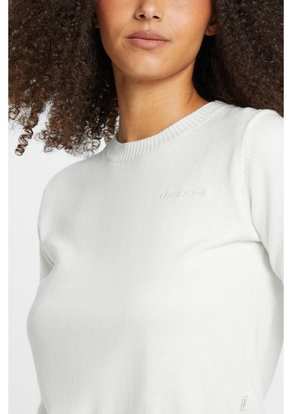 Kadın Gj Ls Cn Sweatshirt - Beyaz modelleri