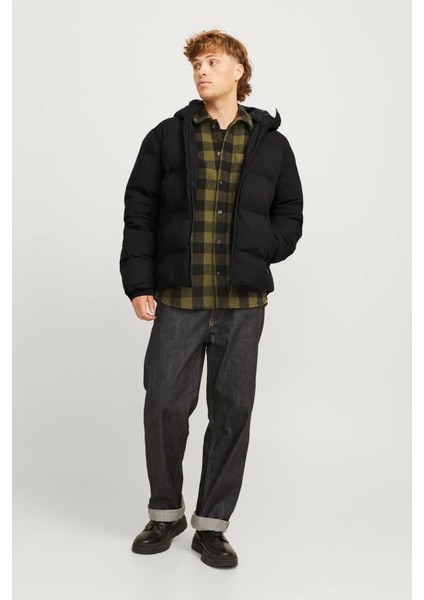Erkek Jjpayne Puffer Mont - Siyah modelleri