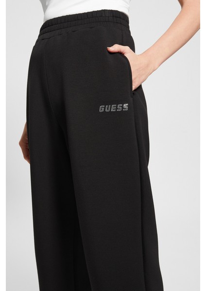 Kadın Cecılıa Scuba Jogger Pantolon - Siyah fırsatları