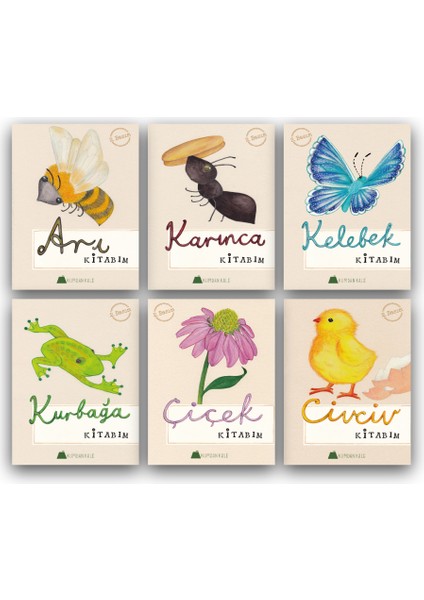 Doğa Seti (6 Ay-3 Yaş) 6 Kitap