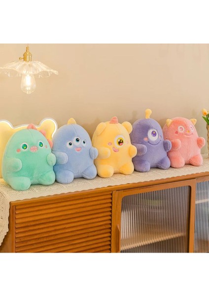 Küçük Canavarlar 20 cm Peluş Oyuncak 1 Adet - Sevimli Uzaylılar Tüylü