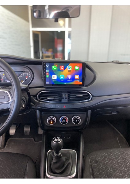 FIAT EGEA ANDROID MULTİMEDYA Uyumlu 2/32 KABLOSUZ CARPLAY ANDROID AUTO GERİ GÖRÜŞ KAMERALI