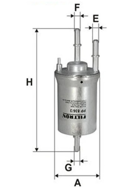 Fıltron PP836/3 Yakıt Filtresi