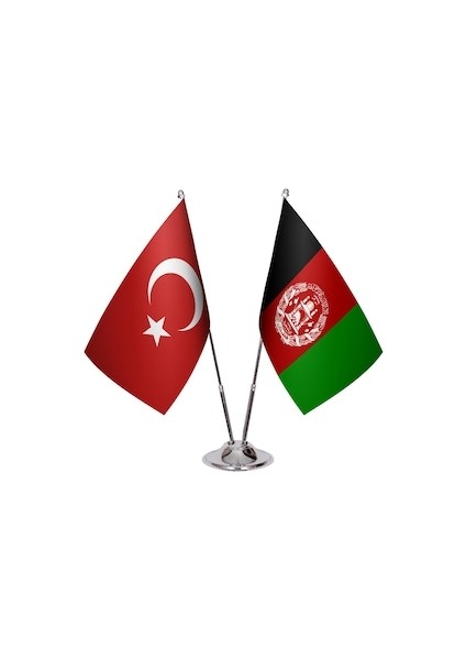 Afganistan ve Türkiye Masa Bayrağı Seti