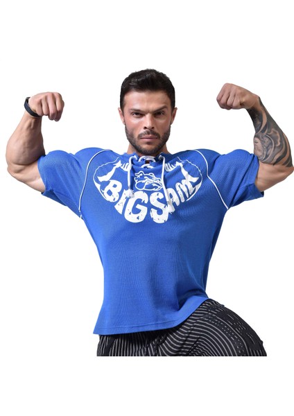 Bağcıklı Fitness Tişört Big Sam 3196 modelleri