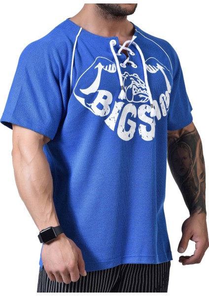 Bağcıklı Fitness Tişört Big Sam 3196 fırsatları
