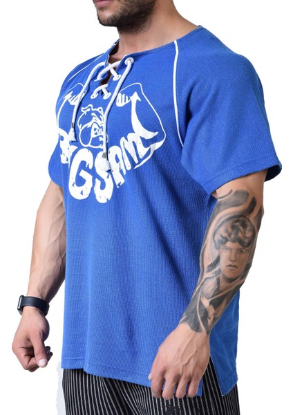 Bağcıklı Fitness Tişört Big Sam 3196 indirimleri