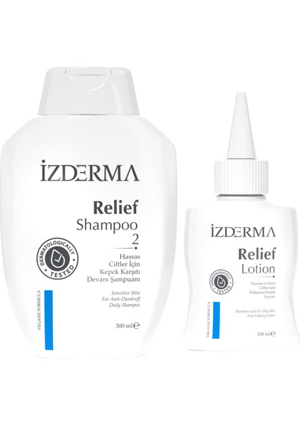 Relief Kepek Karşıtı Devam Şampuanı ve Nemlendirici Losyon Ikili Set fiyatları