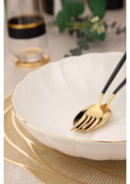 Bone Luz Form 25 cm Kase Altın File fiyatları