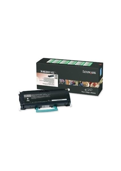 X463H11G Siyah Black Orjinal Toner X460 / X463 Kutu Hasarlı