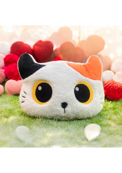 Aya Toys Neşeli Peluş Kedi Yastık Uyku Arkadaşı Oyuncak