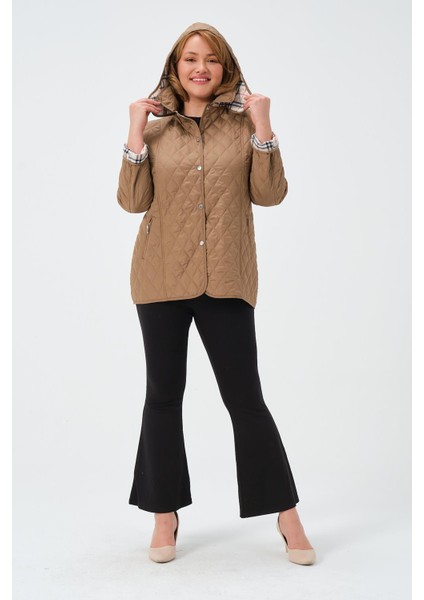 Güzide Kadın Mevsimlik Kısa Kapitone Mont fırsatları