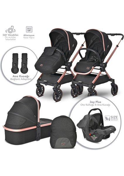 Reya 3 In 1 Travel Sistem Bebek Arabası