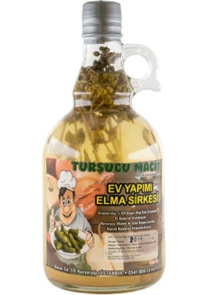 Elma Sirkesi Kekikli 1 lt