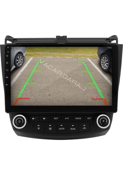 Honda Accord 2003-08 Uyumluandroıd Multimedya Gerçek 2/32 Kablosuz Carplay Androıd Geri Görüş Kamera