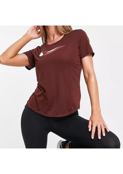 Sportswear Swoosh Dri-Fıt Women's Running T-SHIRT-DD6478-273